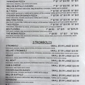 Barge Inn - Menu - Pizza Near Me - Troy, Indiana Barge Inn - Menu - Pizza Near Me - Troy, Indiana