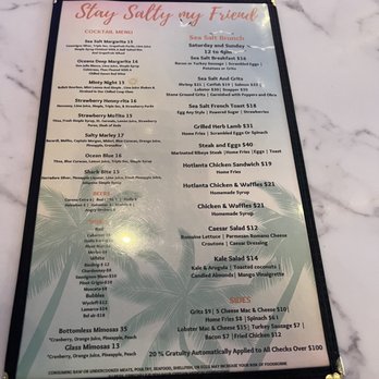 Sea Salt - Menu - Breakfast & Brunch Near Me - Atlanta, Georgia