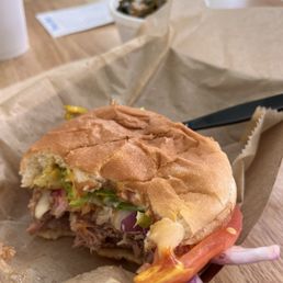 Brisket sandwich Brisket sandwich