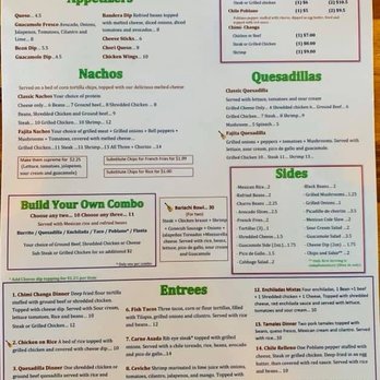 Bariachi Midtown - Menu - Mexican Near Me - Mobile, Alabama
