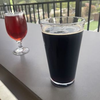 Salt Face Mule Brewing - Plott hound Pilsner and gingers revenge - Brewpubs Near Me - Asheville, North Carolina