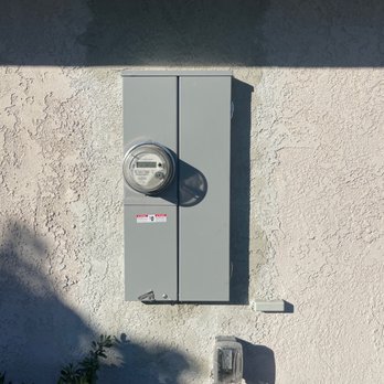 The Stucco Shop - Finished work around the panel. - Stucco Services Near Me The Stucco Shop - Finished work around the panel. - Stucco Services Near Me