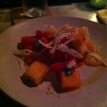 A16 - Heirloom Tomato and Melon salad. Very tasty - Italian Near Me - Oakland, California