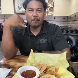 Chips and salsa was a hit, so authentic