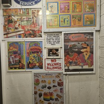 Momma's - Love this wall! - Dive Bars Near Me - Memphis, Tennessee