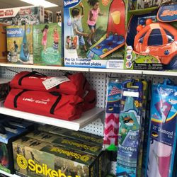 Get ready for outdoor fun at Tidepool Toys & Games with a great selection of summer games and activities...