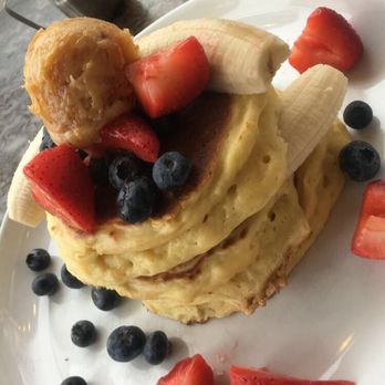 Five Leaves - Ricotta pancakes - New American Near Me - Brooklyn, New York Five Leaves - Ricotta pancakes - New American Near Me - Brooklyn, New York
