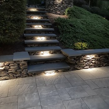 Joe Dougher Masonry - Outdoor patio with field stone walls, joe is hands-on, and a good guy to deal with. Love my job. - Masonry/Concrete Near Me - Scranton, Pennsylvania
