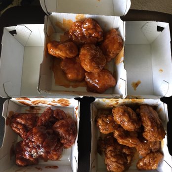 Buffalo Wild Wings - Honey Bbq, Jammin Jalapeno and Mango habanero boneless wings - Chicken Wings Near Me - Owings Mills, Maryland Buffalo Wild Wings - Honey Bbq, Jammin Jalapeno and Mango habanero boneless wings - Chicken Wings Near Me - Owings Mills, Maryland