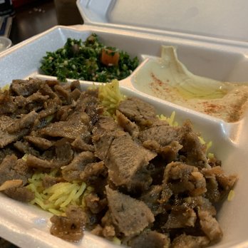 Lazeez Mediterranean Cafe - Gyro Plate - Middle Eastern Near Me - Austin, Texas