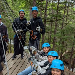 Grizzly Falls Zipline - Kids loved it!