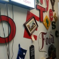 Southside Collectibles & Antiques - Store front sign letters