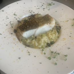 Cod risotto