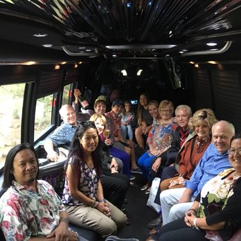Vineyard Limousine and Party Bus - Inside we all fit comfortably and the light show was amazing! #visittemecula #vinelimos #temeculawineries #makesmewander - Limos Near Me - Temecula, California