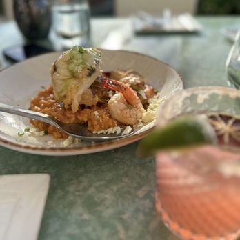 Rusty Pelican - Miami - Lobster and Shrimp Risotto - Seafood Near Me - Key Biscayne, Florida Rusty Pelican - Miami - Lobster and Shrimp Risotto - Seafood Near Me - Key Biscayne, Florida