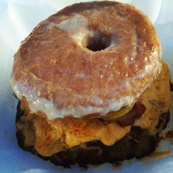 Foreign Policy - Sooo good! Donut Burger!! - Food Trucks Near Me