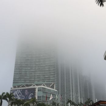 Marinablue - This condo building was covered in fog this morning! Never seen that before! - Apartments Near Me - Miami, Florida