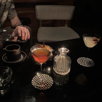 Equipment Room - Left, Suffer No Fool. Middle, Brown Sugar. Right, Vitamin C - Speakeasies Near Me - Austin, Texas