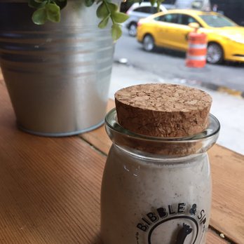 Bibble & Sip - Black Sesame Panna Cotta - Coffee & Tea Near Me - New York, New York