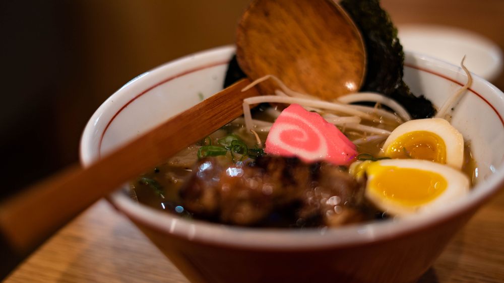 Food from Daifuku Ramen