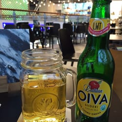 Arctic Bar - Oiva dry apple cider. It's so delicious.