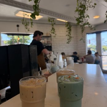 Attalus Coffee - Iced vanilla latte & seasonal matcha (spring fling) - Breakfast & Brunch Near Me - Vacaville, California Attalus Coffee - Iced vanilla latte & seasonal matcha (spring fling) - Breakfast & Brunch Near Me - Vacaville, California