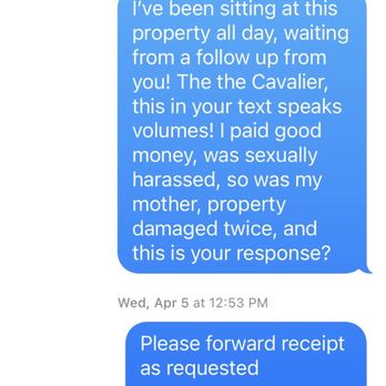 Hicks and Sons Junk Removal - Text message ending. - Junk Removal & Hauling Near Me - Smyrna, Georgia