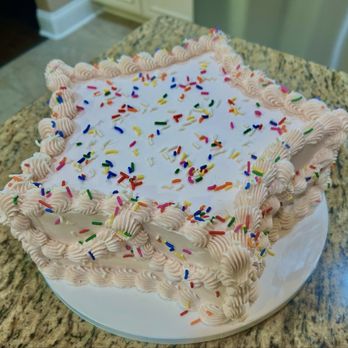 The Cottage Cakery - Gluten free confetti cake with buttercream frosting and raspberry preserve - Desserts Near Me - Clarksville, Tennessee The Cottage Cakery - Gluten free confetti cake with buttercream frosting and raspberry preserve - Desserts Near Me - Clarksville, Tennessee