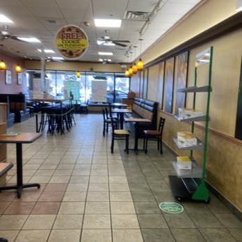Subway - empty restaurant with tables and chairs - Sandwiches Near Me - Norridge, Illinois Subway - empty restaurant with tables and chairs - Sandwiches Near Me - Norridge, Illinois