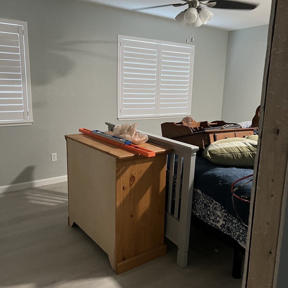Full Coverage Painting - New framed in guest room - Painters Near Me - Vacaville, California