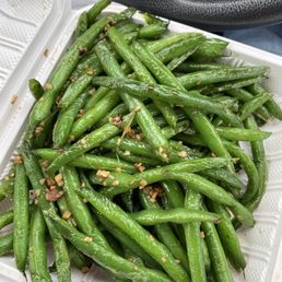 Green 99. String Beans w/ Garlic Sauce () Green 99. String Beans w/ Garlic Sauce ()