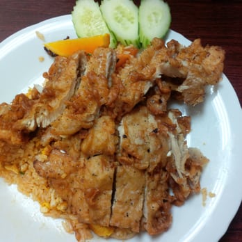 The Noodle Thai Restaurant - Fried Rice with Fried Chicken - Noodles Near Me - Berkeley, California