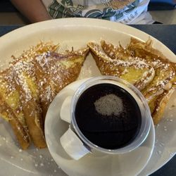 French toast with syrup