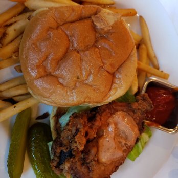 Copper Door - Chicken sandwich ... tasted just like Chick Filet! - New American Near Me - Bedford, New Hampshire Copper Door - Chicken sandwich ... tasted just like Chick Filet! - New American Near Me - Bedford, New Hampshire
