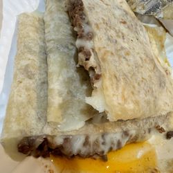 Leo’s Tacos Truck - Asada Quesadilla w/extra cheese