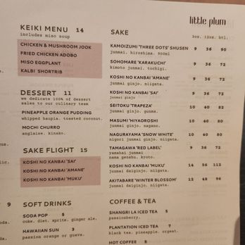 Little Plum - Asian Fusion Near Me - Honolulu, Hawaii