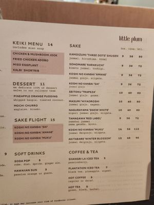 Menu photo 6 Little Plum Honolulu, HI