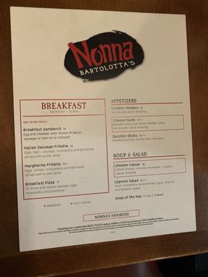 Menu photo 5 Nonna Bartolotta's Milwaukee, WI
