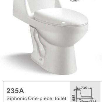 Home's Pro - Canadian standard One-piece ceramic toilet 4.8L Flush for only $99.99/each. EHT Toilet 1000gram flushing power. Soft closing seat included. - Building Supplies Near Me - Edmonton, Alberta
