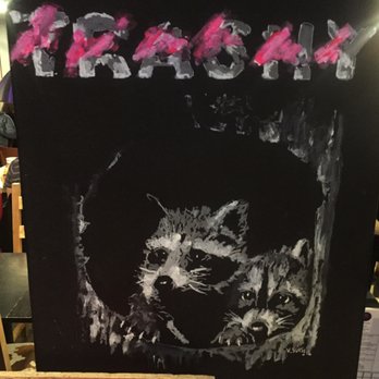 Naughty BRGR - Bonus points for the trash pandas - Burgers Near Me - Helsinki, 18