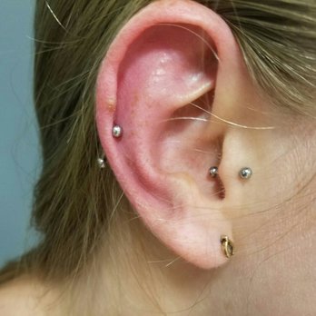 Artisan Body Piercing and Tattoo - Piercing my friend got... the middle outside is what she got done (if you can't tell by the redness) - Piercing Near Me - Norfolk, Virginia Artisan Body Piercing and Tattoo - Piercing my friend got... the middle outside is what she got done (if you can't tell by the redness) - Piercing Near Me - Norfolk, Virginia
