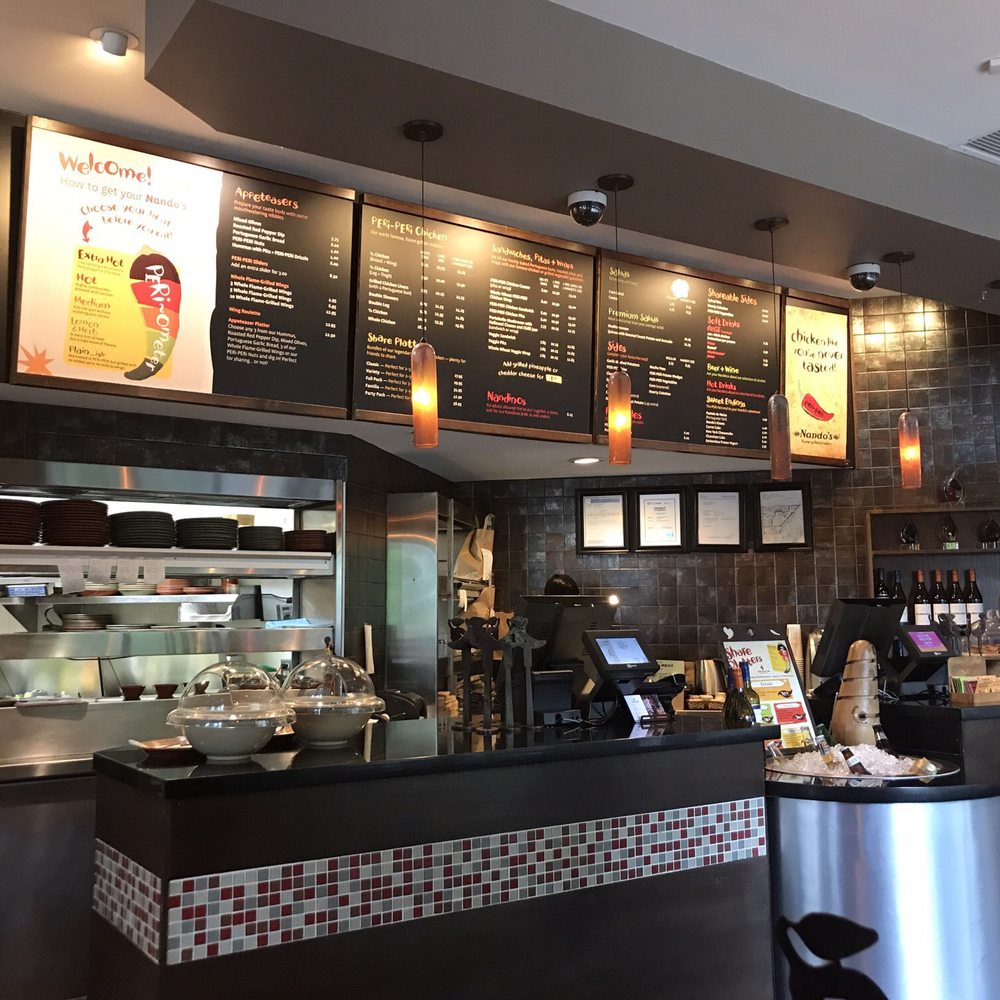 Nando's Peri-Peri - Menu - Chicken Shop Near Me - Surrey, British Columbia