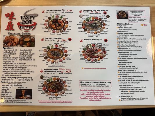 Menu photo 2 Tasty Pot Denver, CO Menu photo 2 Tasty Pot Denver, CO