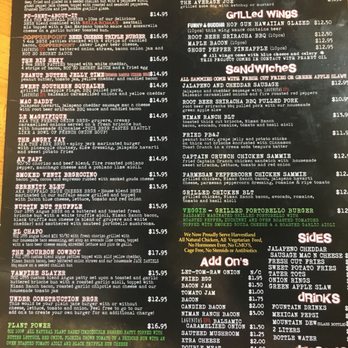 Brgr Stop - Holy burgers, Batman!  Check out all of those options! - Burgers Near Me - Coconut Creek, Florida