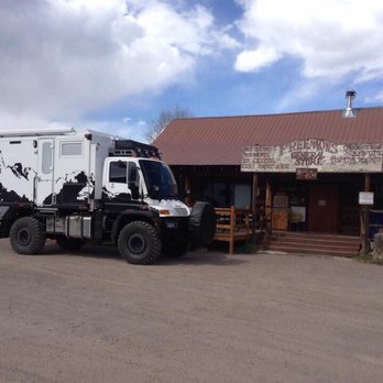 Freemon's General Store - a truck parked in front of it - Burgers Near Me - Creede, Colorado Freemon's General Store - a truck parked in front of it - Burgers Near Me - Creede, Colorado