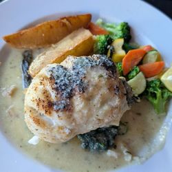 Kevin’s Restaurant - Orange Roughy stuffed with Crab Meat