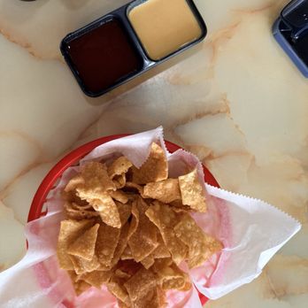 Golden Pagoad Chinese Restaurant - Complementary crispies before your meal - Chinese Near Me - Tomball, Texas