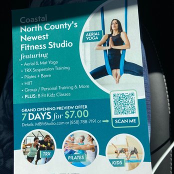 MB Fit Studio - Try 7 days for $7, or become a founding member - Aerial Fitness Near Me - Solana Beach, California