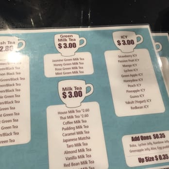 Miss Tea - Menu - Bubble Tea Near Me - Baldwin Park, California Miss Tea - Menu - Bubble Tea Near Me - Baldwin Park, California