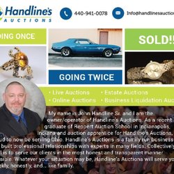 Handline's Auctions - Handline's auctions Information Post